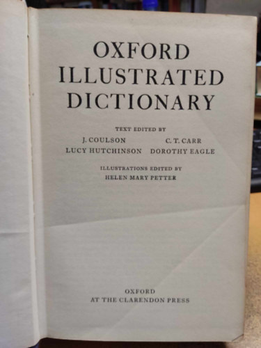 Oxford Illustrated Dictionary