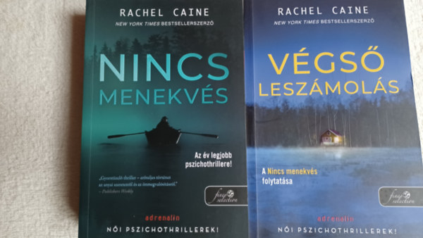 Rachel Caine - Nincs menekvs + Vgs leszmols ( 2 m )