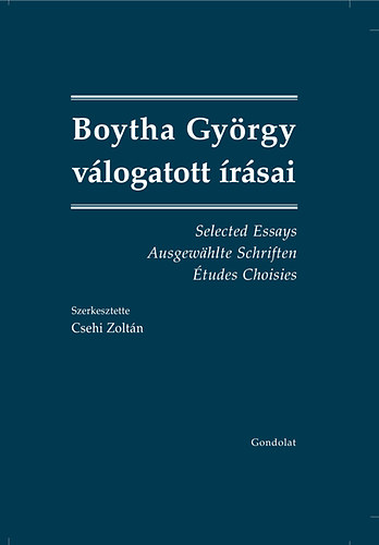 Csehi Zoltn - Boytha Gyrgy vlogatott rsai