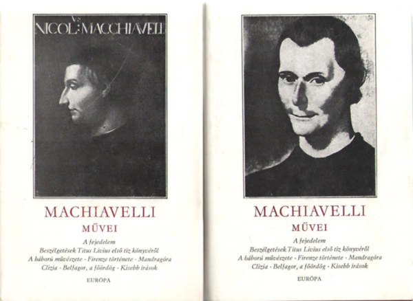 Niccolo Machiavelli - Machiavelli m�vei I-II.