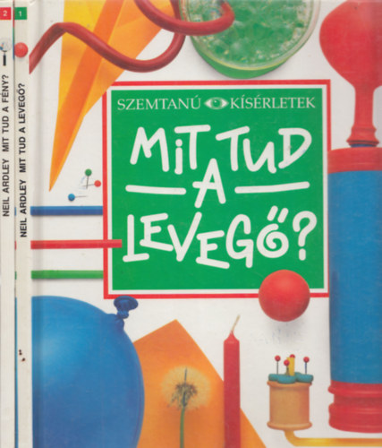 2 db ktet a Szemtan Ksrletek sorozatbl: Mit tud a leveg? + Mit tud a fny?