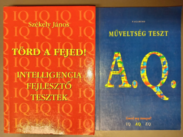 T�rd a fejed! (Intelligencia fejleszt� tesztek) + A. Q. - M�velts�gi teszt