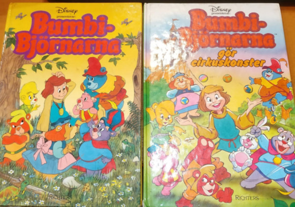 Walt Disney - 2 db Bumbi-bjrnarna + Bumbi-bjrnarna gr cirkuskonster