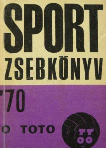 Sport-tot zsebknyv '70