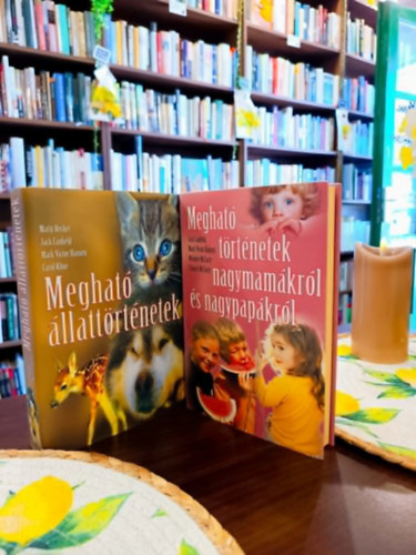 Meghat� k�nyvcsomag 2 darabos: Meghat� t�rt�netek nagymam�kr�l �s nagypap�kr�l, Meghat� �llatt�rt�netek