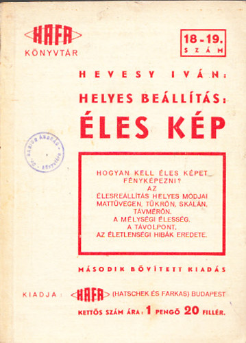 Helyes bellts - les kp (HAFA knyvtr, 2.bvtett kiads)