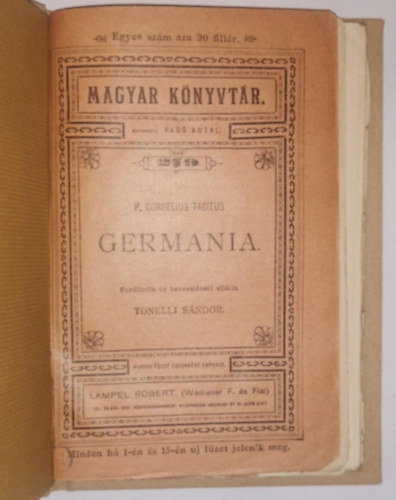 Germania (Magyar k�nyvt�r)