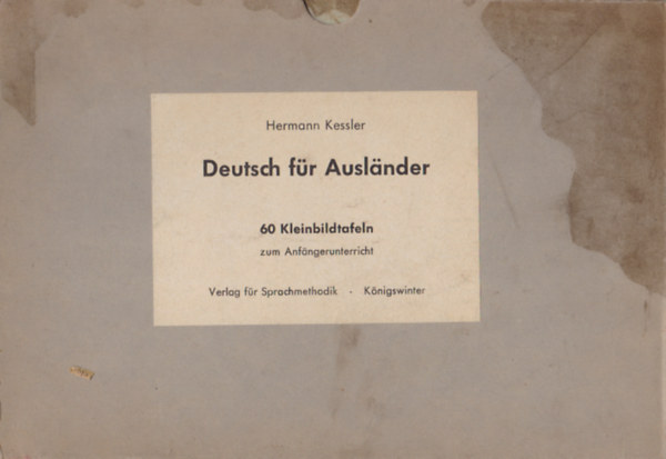 Deutsch fr Auslnder - 60 Kleinbildtafeln zum Anfngerunterricht