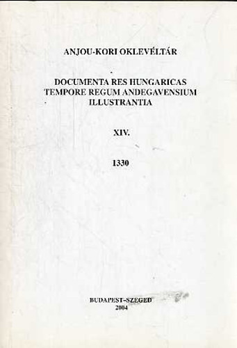 Anjou-kori oklevltr XIV. 1330