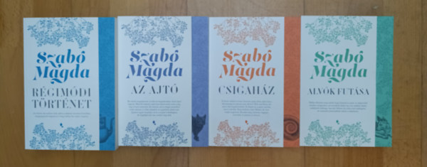 Szabó Magda - 6 kötet Szabó Magda új életmódsorozatából: Az ajtó, Régimódi történet, Csigaház, Alvók futása