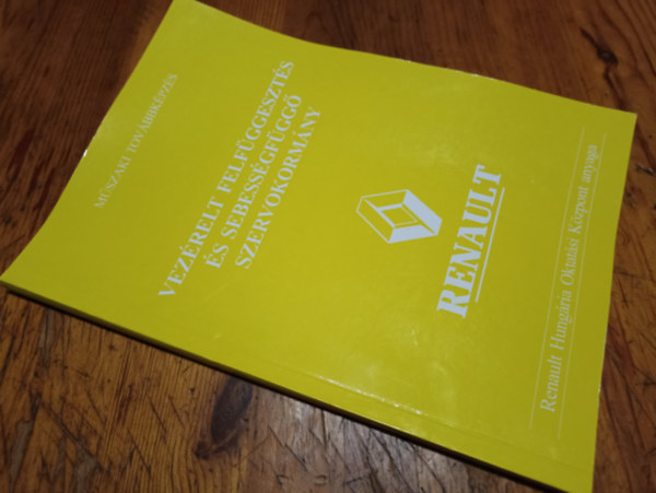 Vez�relt felf�ggeszt�s �s sebess�gf�gg� szervokorm�ny (Renault Hung�ria Oktat�si K�zpont anyaga)