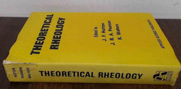 J.F. Hutton - Theoretical Rheology