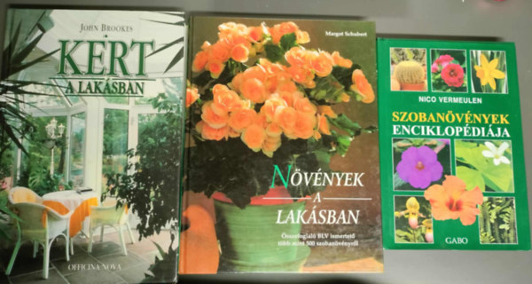 Szobanvny knyvcsomag 3db - Nvnyek a laksban + Szobanvnyek enciklopdija