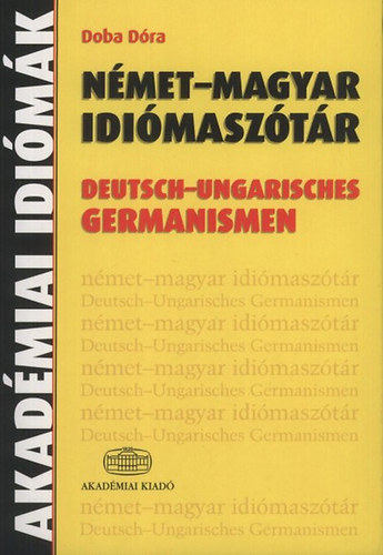 Doba Dra - Nmet-magyar idimasztr - Germanizmusok