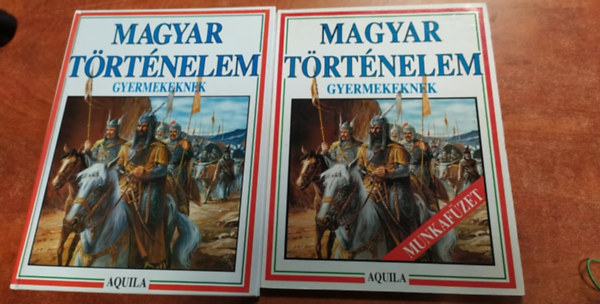 2 db Magyar trtnelem gyermekeknek+munkafzet