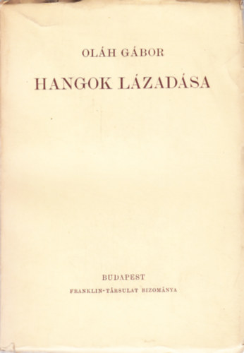 Hangok lzadsa