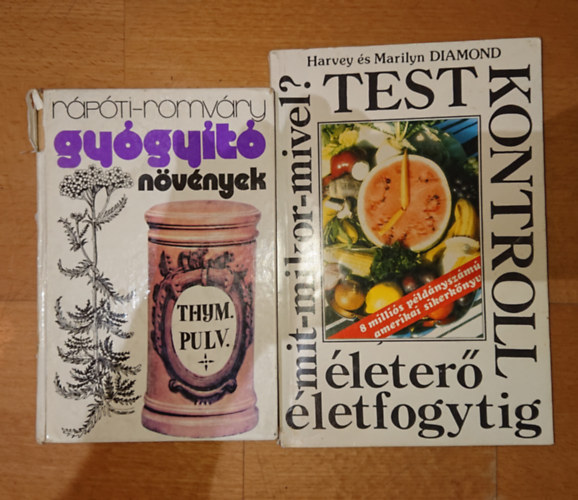 2 knyv az egszsges tkezsrl: Gygyt nvnyek, Testkontroll