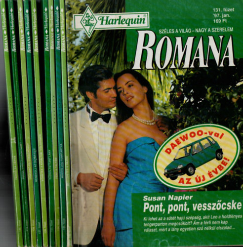 10 db Romana magazin: (131.-140. lapszmig, 1997/01-1997/05 10 db., lapszmonknt)