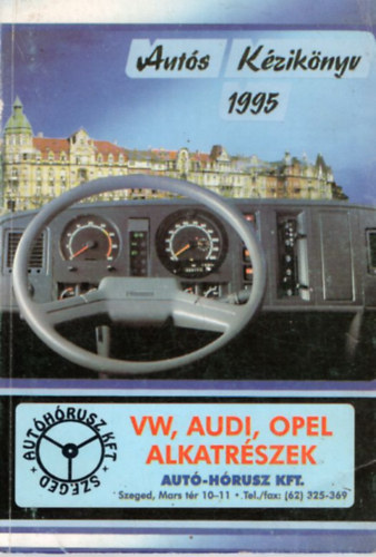 Aut�s k�zik�nyv 1995 - katal�gus