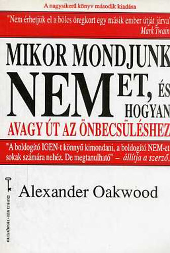 Mikor mondjunk NEMet, s hogyan AVAGY T AZ NBECSLSHEZ