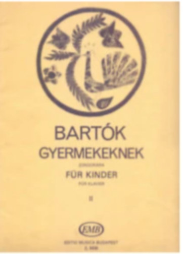 Bart�k gyermekeknek zongor�ra II.