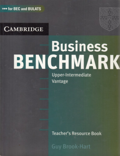 Business Benchmark Upper-Intermediate Vantage - Teacher's Resource Book