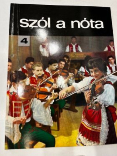 Vas Gbor  (szerk.) - Szl a nta 4. - 55 magyar nta (nekre s zongorra gitr jelzssel)