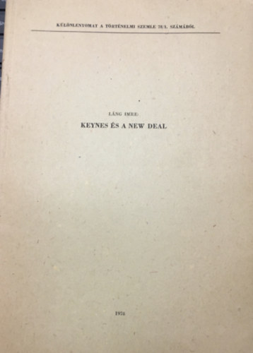 Keynes s a New Deal