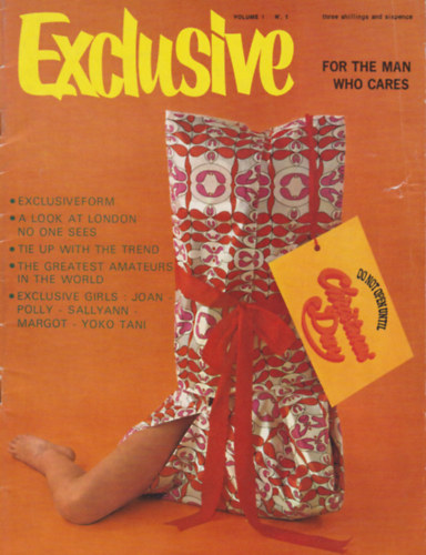 Exclusive (For the man who cares) Vol. 1. No. 1., November/December 1967