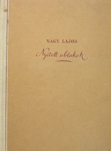 Nyitott ablakok