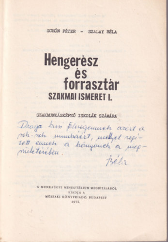 Henger�sz �s forraszt�r szakmai ismeret I-III. k�tet