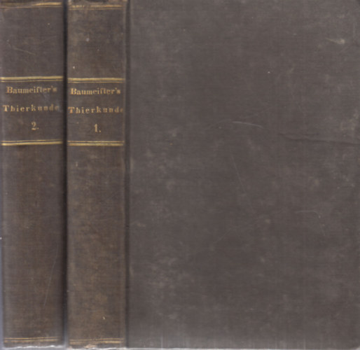 Handbuch der thierkunde und thierzucht Band I-II.