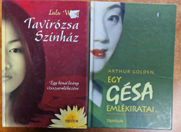 Lulu Wang Arthur Golden - 2db knyv: Egy gsa emlkiratai + Tavirzsa sznhz