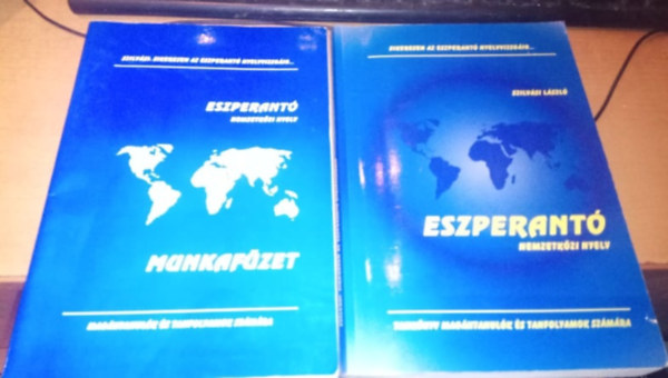 Eszperant Nemzetkzi nyelv tanknyv + munkafzet