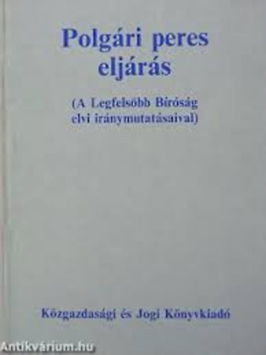 Polgri peres eljrs (A Legfbb Brsg elvi irnymutatsaival)