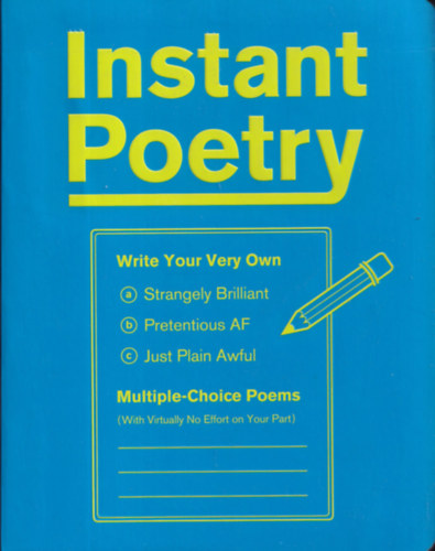 Instant Poetry (Write Your Very Own - Multiple-Choice Poems)