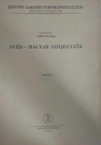 Svd-magyar szjegyzk