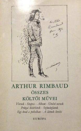 Arthur Rimbaud �sszes k�lt�i m�vei