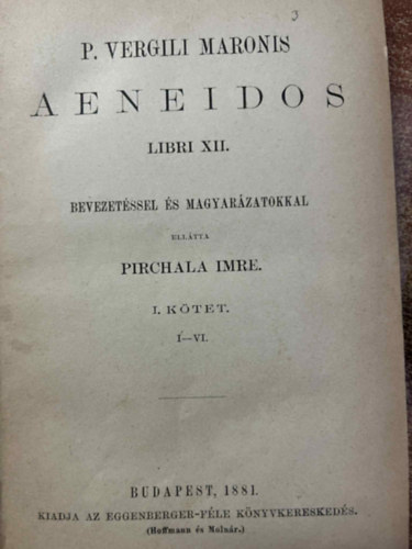 Aeneis I-VI.