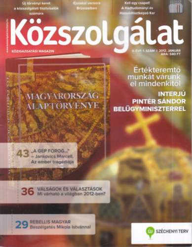 Kzszolglat 2012. janur (Kzigazgatsi magazin)