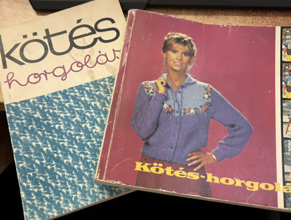 2 db K�t�s horgol�s 1968 +1985