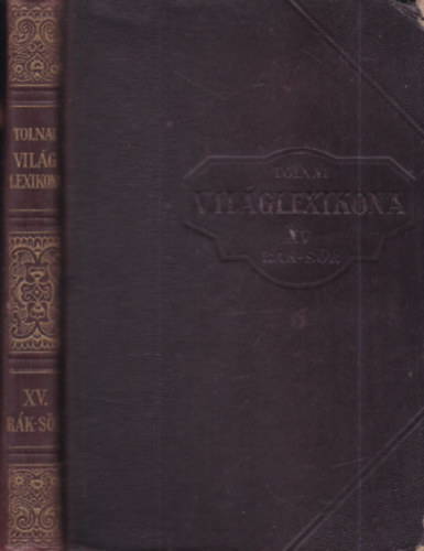 Tolnai j vilglexikona XV. (Rk-Sr)