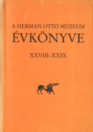 A Herman Ott� M�zeum �vk�nyve XXVIII-XXIX.
