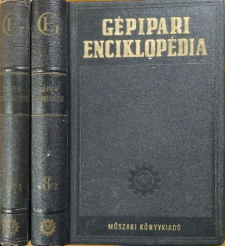 G�pipari Enciklop�dia 8/1 + 8/2. -  G�pek szerkeszt�se