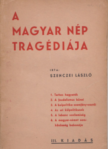 A magyar np tragdija