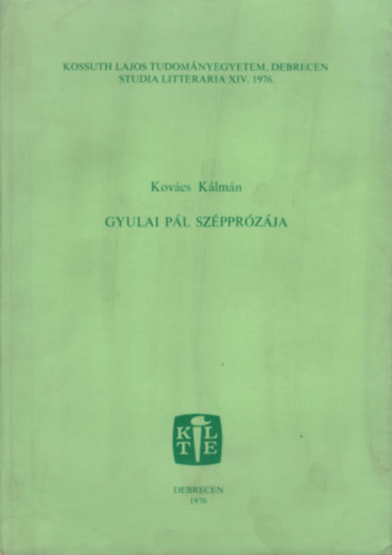 Gyulai Pl szpprzja (Studia Litteraria XIV. (1976)