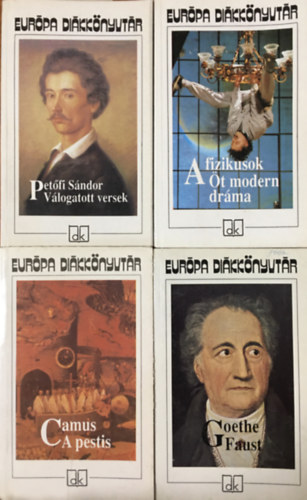 Eurpa dikknyvtr csomag (4 ktet)