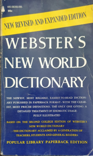 Webster's new world dictionary of the american language