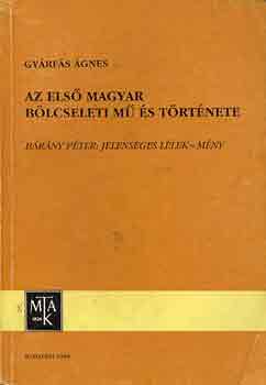 Az els magyar blcseleti m s trtnete (Brny Pter: jelensges..)