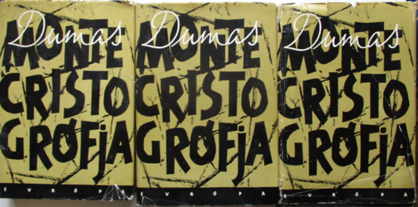 Monte Cristo grfja I-III.